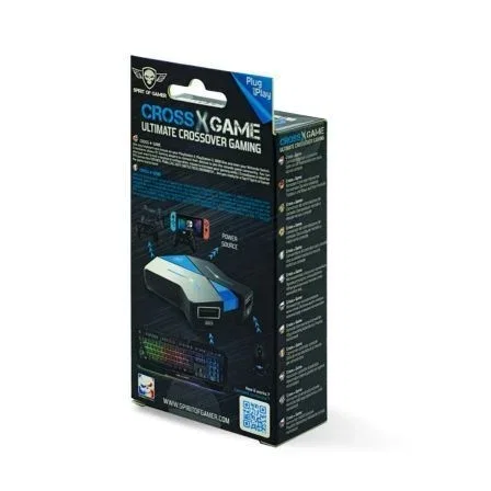 Spirit of Gamer SOG-CONV1 Conversor de Controladores Crossgame para Consolas Spirit of Gamer SOG-CONV1 Conversor de Controladores Crossgame para Consolas